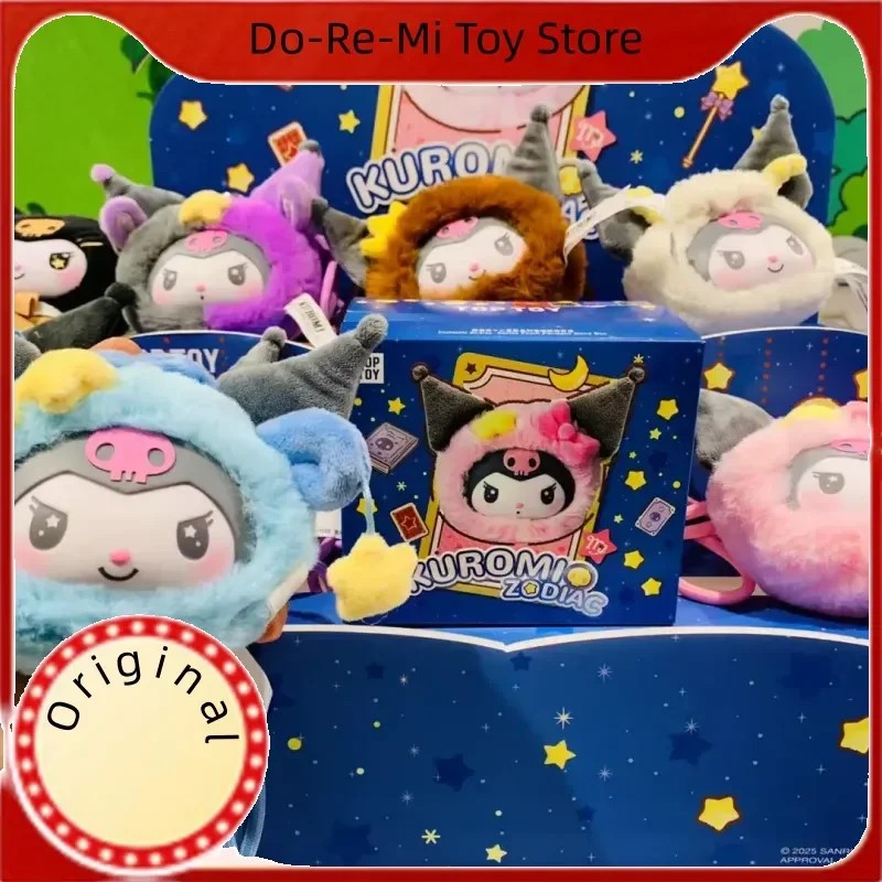 

Новая оригинальная слепая коробка Kuromi'S Twelve Zodiac Series, милые мини-куклы, модные игрушки, брелок, подвеска, коллекционные предметы, загадочная коробка, подарки