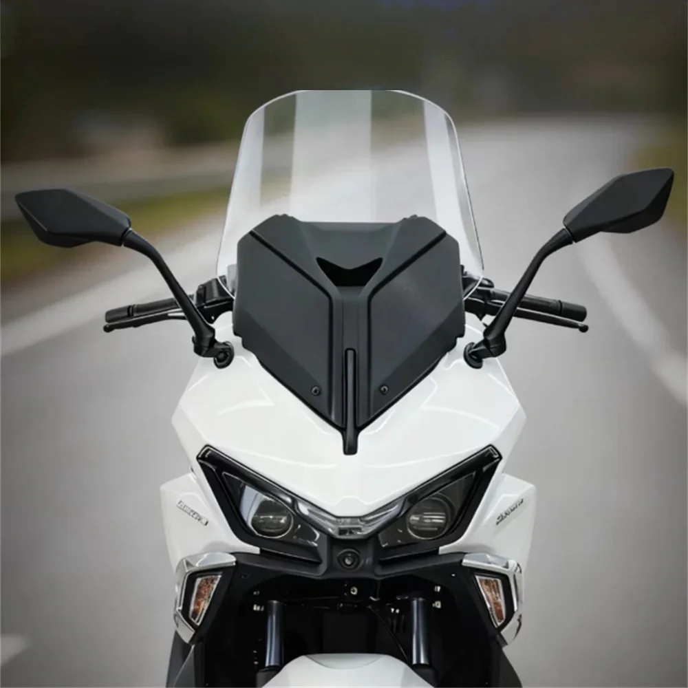 

For QJMOTOR 2025 Fort350GS Fort350 GS windshield with raised front windshield Fort 350GS chest protector windshield deflector