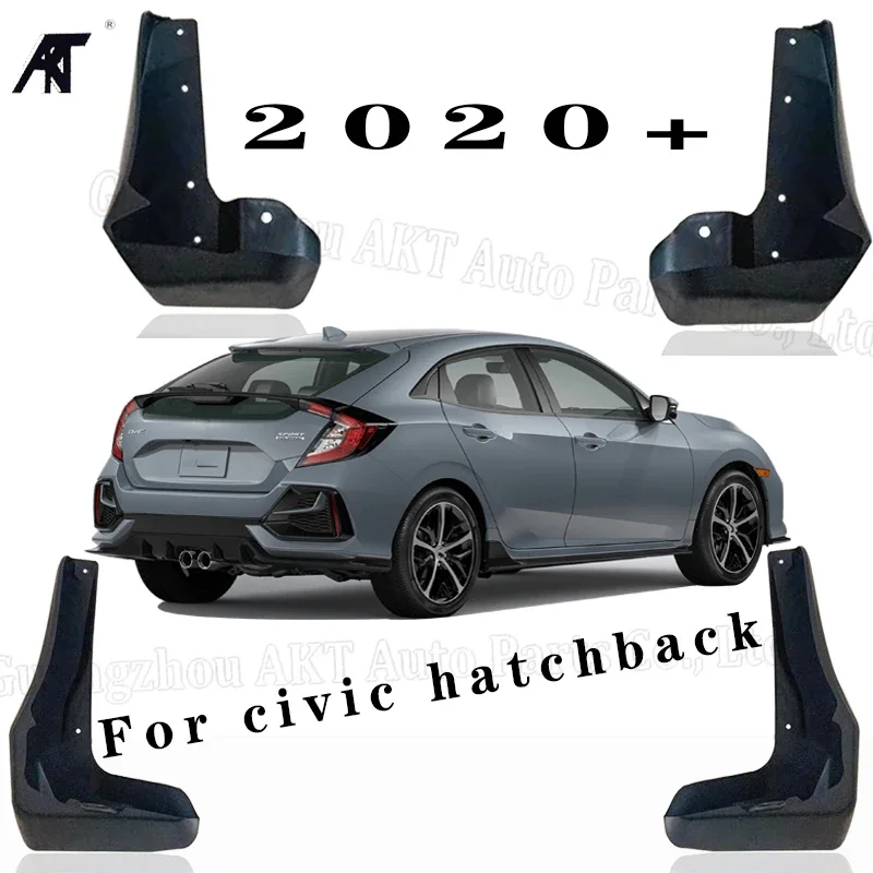 

4 шт./партия, брызговики для honda civic hatchback 2020