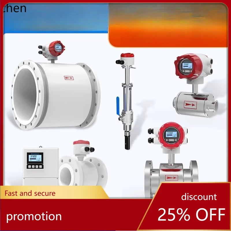 Hxl electromagnetic flow meter - smart, high-precision sensor for liquid and wastewater pipeline monitoring