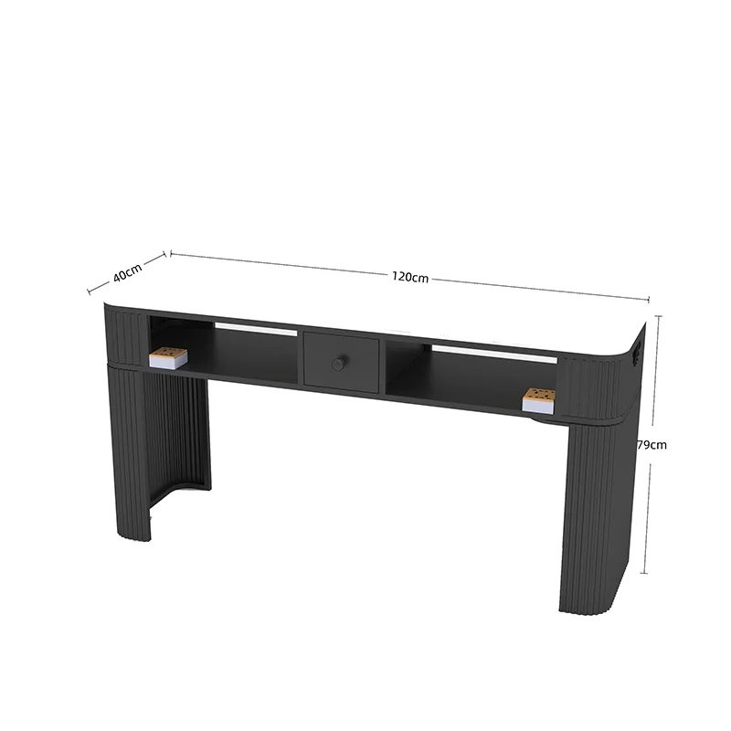 Nordic Bauhaus Nail Table Japanese Modern Design Italian Nail Table Premium Trendy Mesa De Manicura Table Onglerie Professionnel