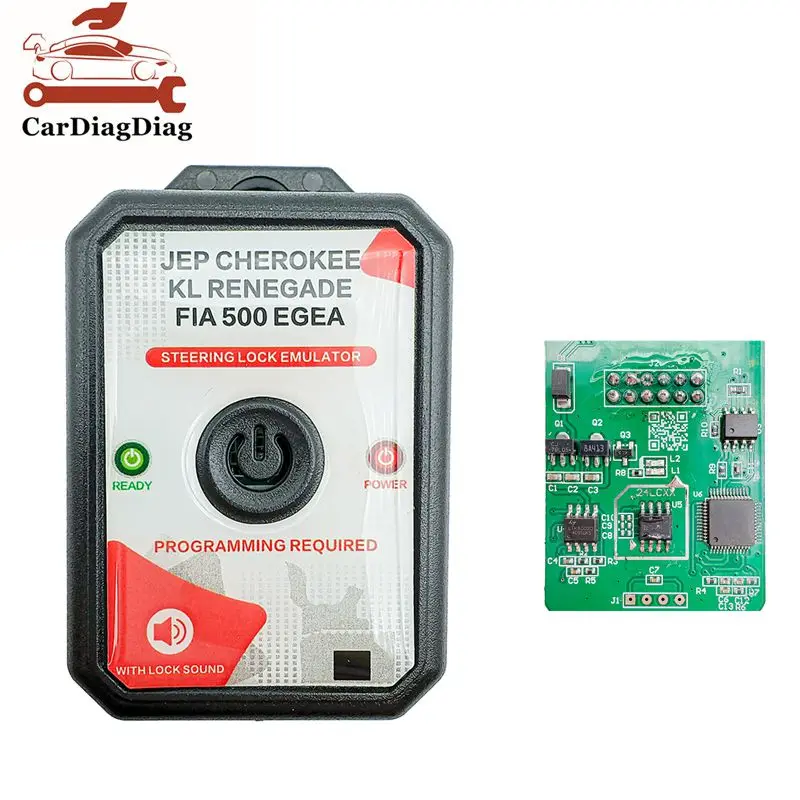 Steering Lock Emulator For Jeep Cherokee KL Renegade Fiat 500 Egea With Sound Need Programming