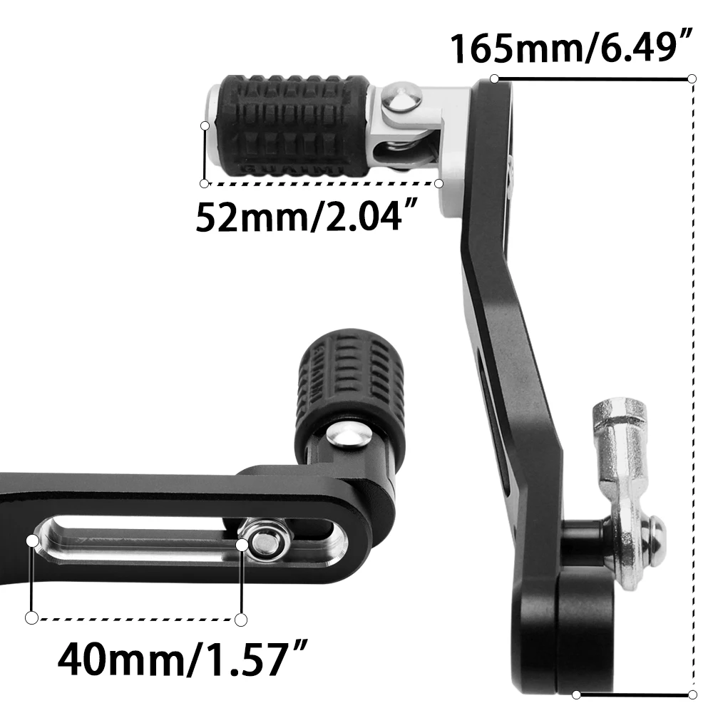 Motorcycle Gear Shift Lever For YAMAHA MT07 MT-07 FZ-07 FZ07 XSR 700 Tracer 2014-2024 Accessories Adjustable Shifter Lever Pedal