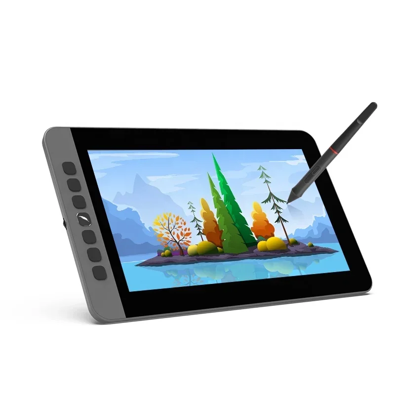 2026 Ultra 11inch FHD 1080p Interactive Graphic Tablet Drawing ArtPen Stylus Pen for Digital Writing Design Window Mac Android