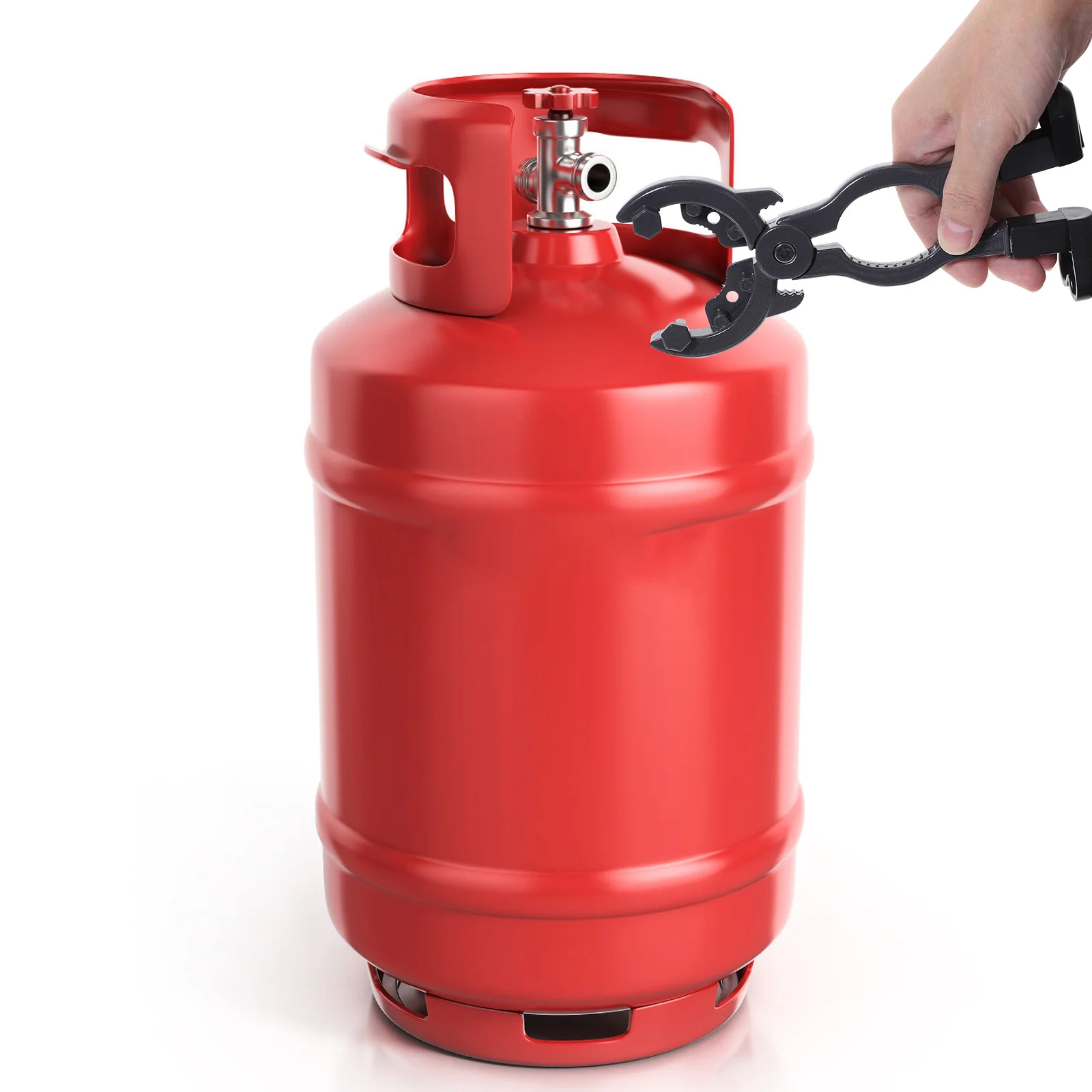 

Multi-Function Spanner Aluminum Alloy High Hardness Non-Slip Handle For Gas Tank Pressure Reducing Valves Bottle Opener