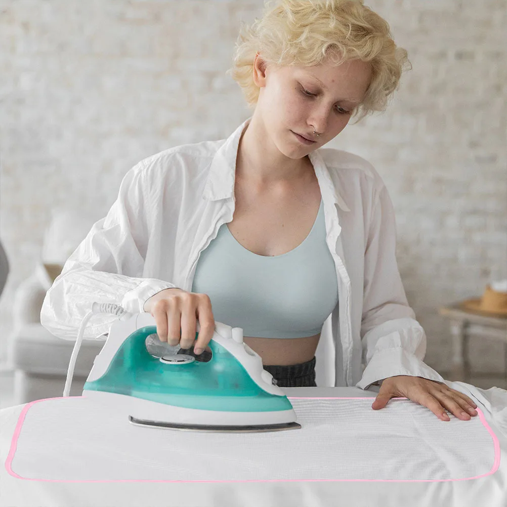 

6Pcs Non-Slip Ironing Mat Heat Insulated Mesh Cloth Protective Pressing Pad Household Ironing Mesh Pad Pressing Cloth