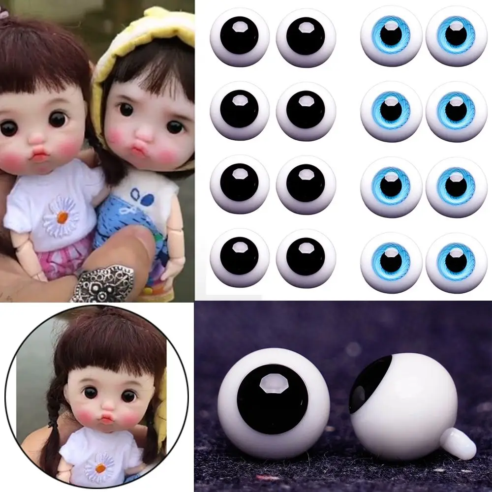 6mm/8mm/10mm/12mm/14mm Accessories DIY Safety Animal Toy Eyeball Doll Making Crafts Glass Eyes