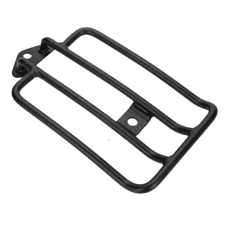 

High Quality Motorcycle Black Luggage Rack Sleek Style Rear Rack Heavy Duty Steel Plate Rack for Luggage