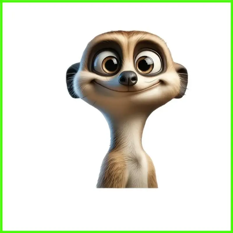 

Жаропрочная водонепроницаемая мультяшная наклейка на автомобиль, очаровательная наклейка на тему животного, подарок