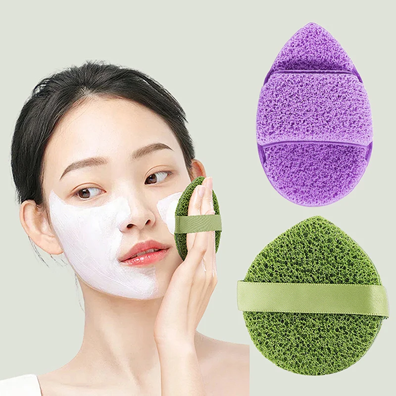 3 ชิ้นทําความสะอาดใบหน้าพัฟนุ่มผิว Fast Foaming Deep Clean Hygienic Facial Face ซักผ้าฟองน้ํา Facial Skin Care เครื่องมือ