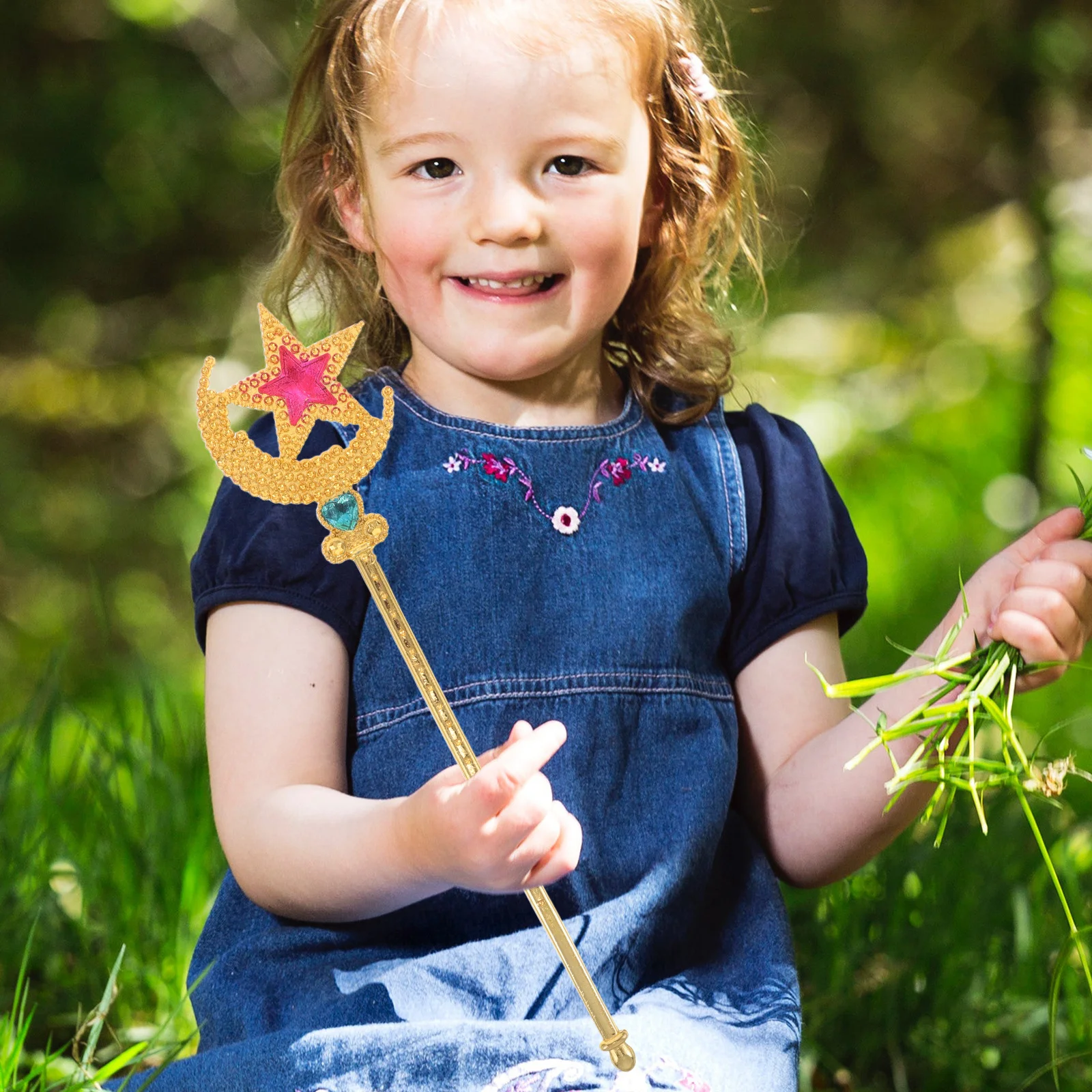 6 szt. różdżek w kształcie gwiazd dla dzieci na imprezy, taniec, urocze, kolorowe rekwizyty do odgrywania ról, cosplay, różdżki festiwalowe, akcesoria do kostiumów dla dzieci