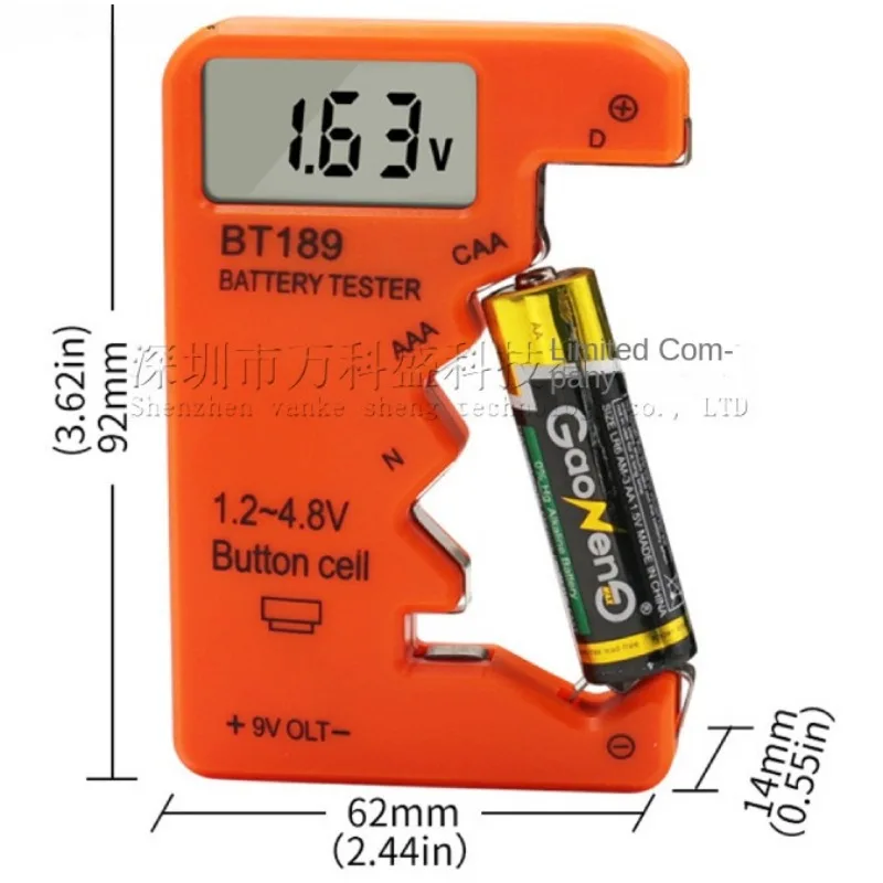 LCD Display Battery Testers Capacity Detector  Digital Voltage detection Measurement Tools electronic load No power required