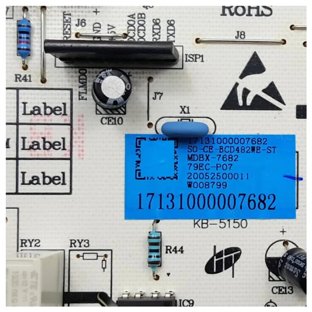 Used For Midea Refrigerator Control Board BCD-482WTM/WGPM Fridge Motehrboard 17131000007682 Freezer Parts