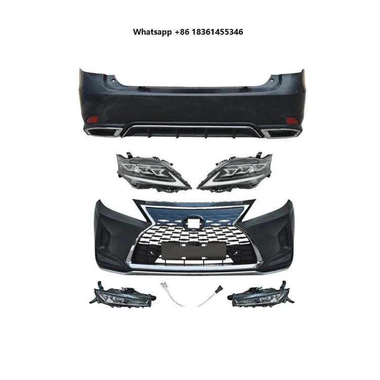 

For RX350h F-sport LED Headlights Front Rear Bumper Bodykit High Quality RX350 RX400 2009-2015 Upgrade 2023
