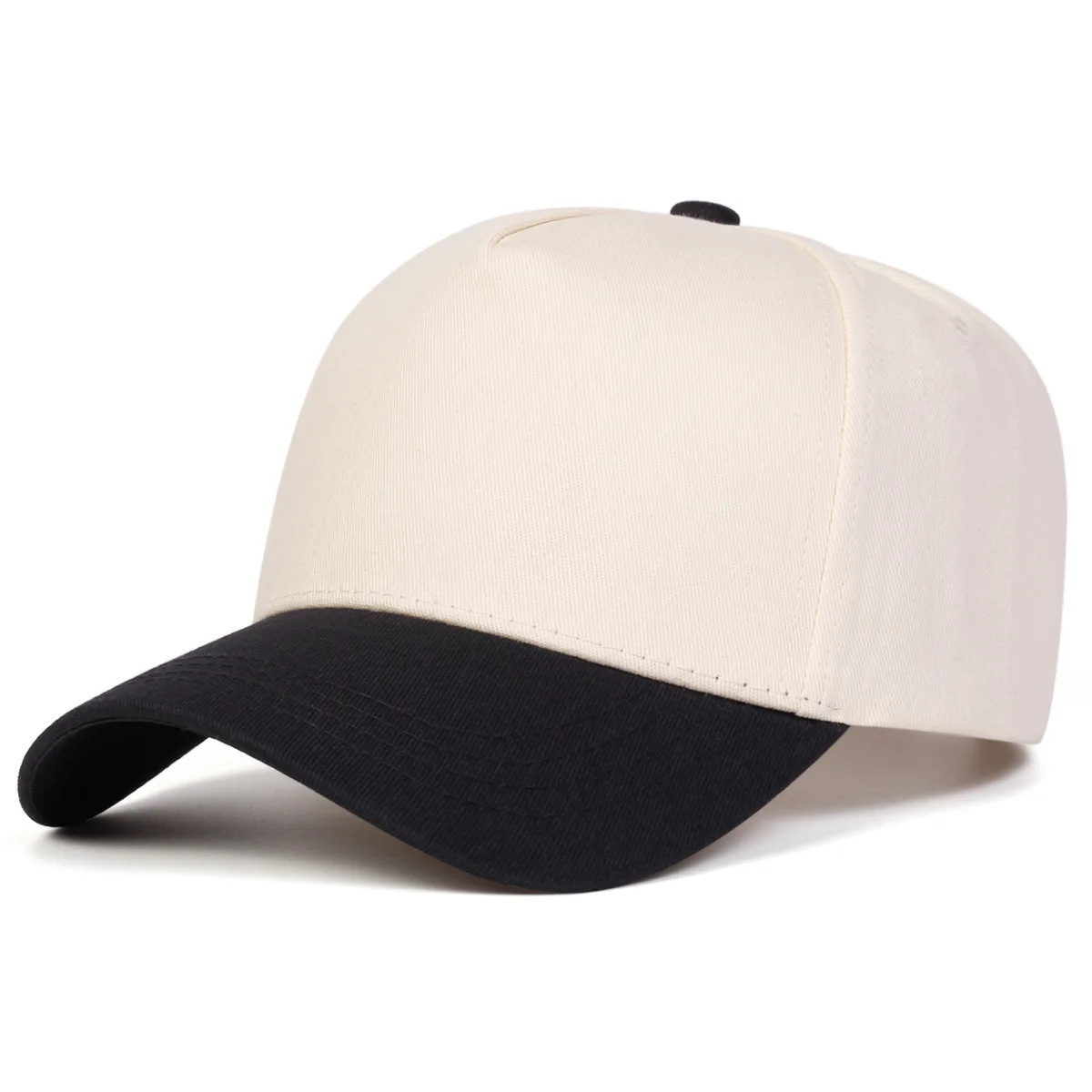 Kids Korean Retro Denim Spring Autumn Leopard Print Baseball Cap Female American Versatile Color Matching Peaked Hats view 2