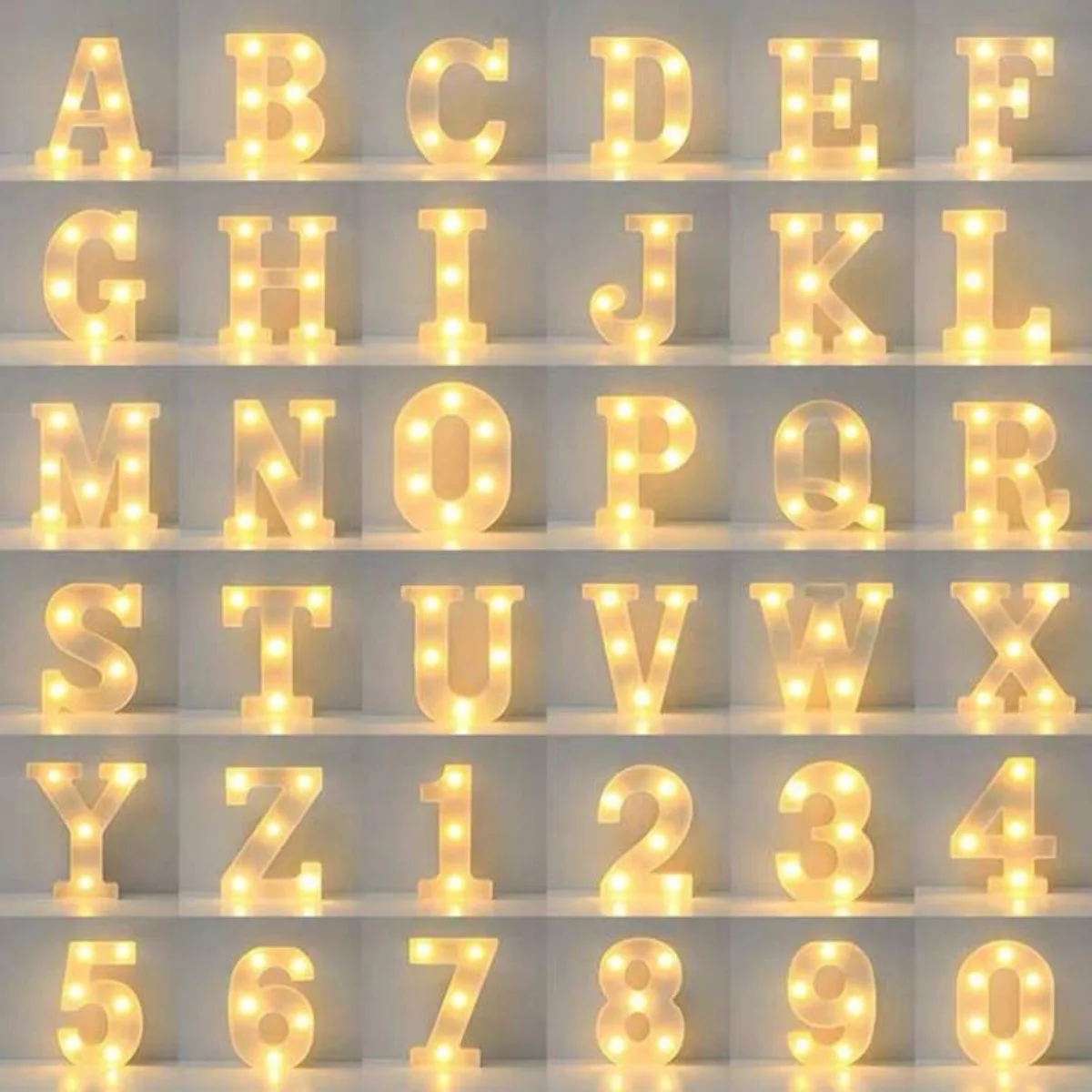 

1pc 16cm/6.3inch Battery Powered Letter Lights Neon Sign Indoor Decorative Lamp For Home Bedroom Holiday Birthday Party Decor