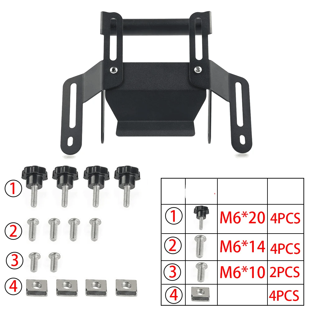 

For SUZUKI Vstrom 250 V-strom DL250 DL 250 Accessories Phone Holder Windshield Lifting Adjustment Support GPS Navigation Bracket