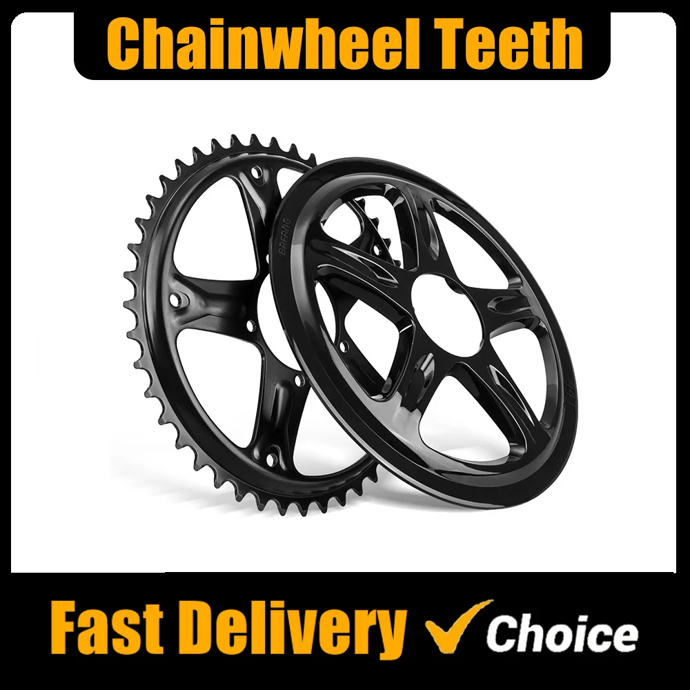 

Ebike Chain Wheel for Mid Drive Motor Sprocket Chainring Blade 44T 46T 48T BBSHD Motor
