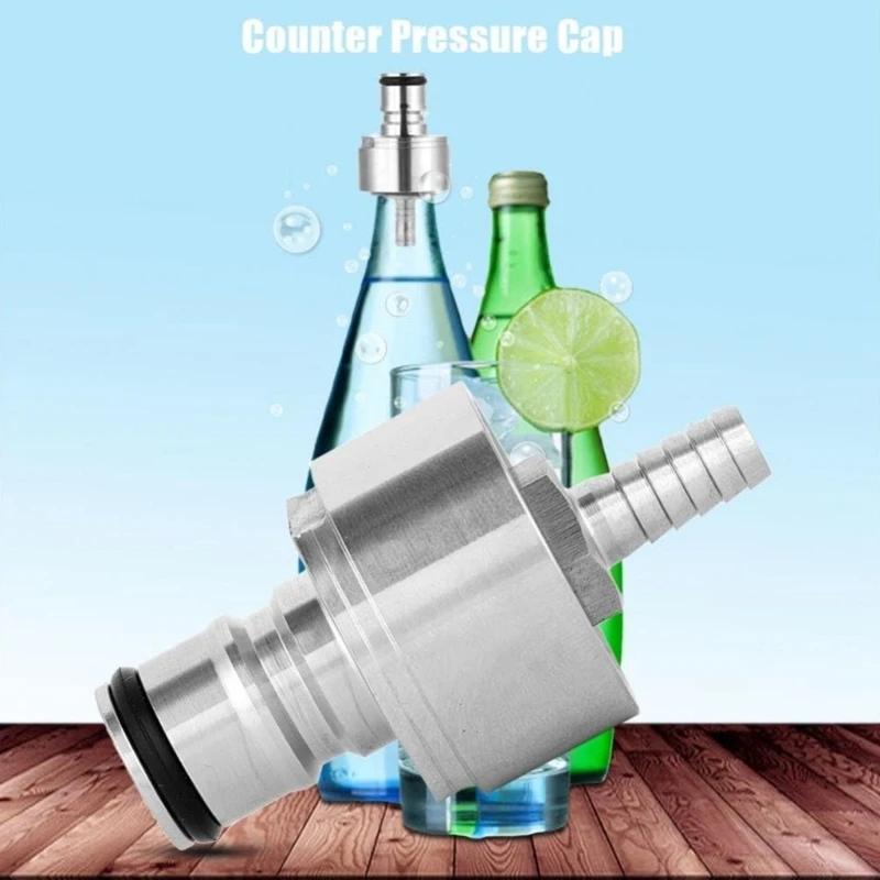 Convenient Carbonation Versatile Ball Lock Carbonation Hook Pourer