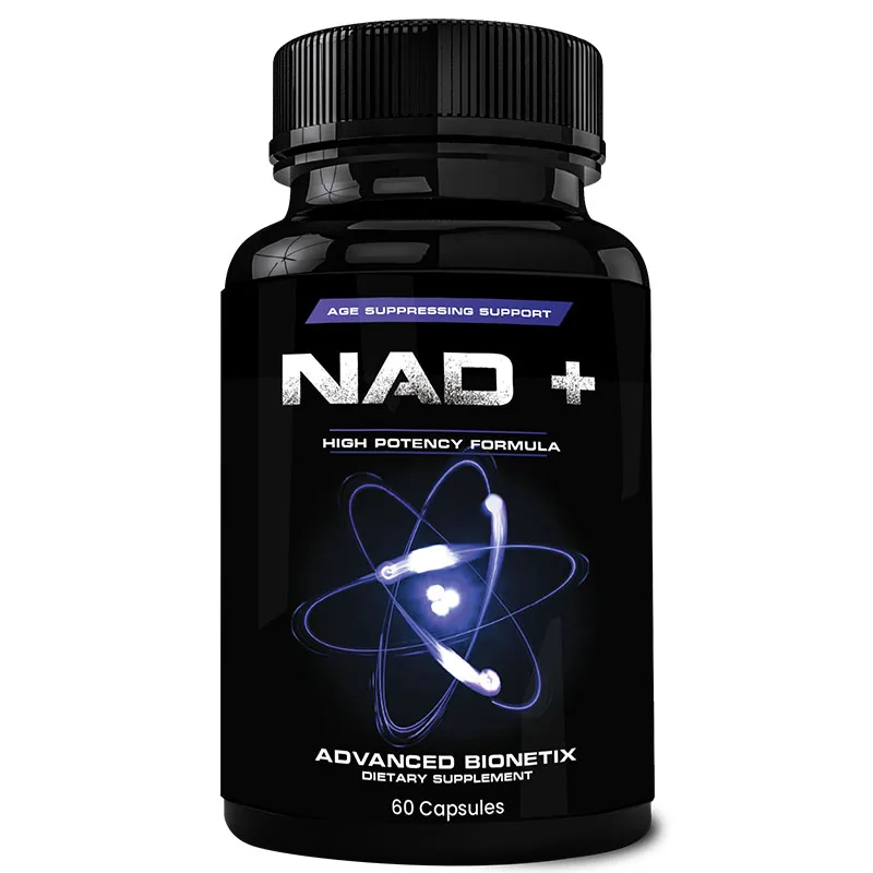 NAD+ Supplements - with Nicotinamide Riboside & Resveratrol - Anti-Aging, Improves Fat Burning, Cell Protection and NAD+ Repair