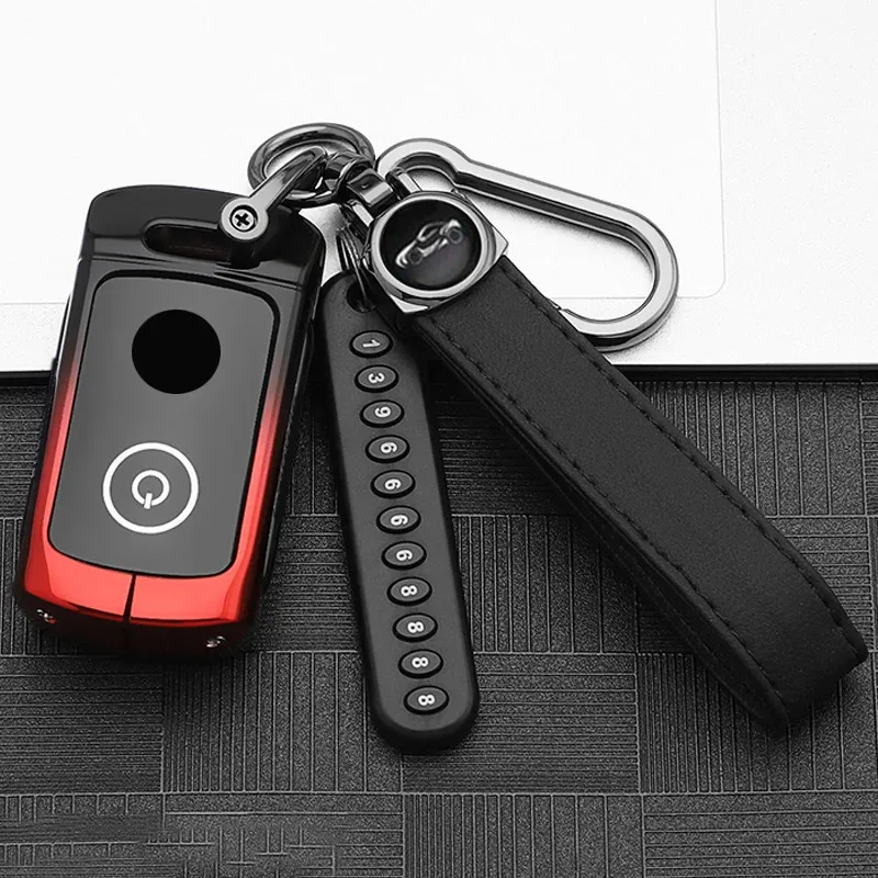 Zinc Alloy Motor Key Fob Case for Yamaha Nmax NVX NVX155 XMAX 125 250 309 XMAX300 Tricity Tmax Tech QBIX AEROX JAUNS Accessories