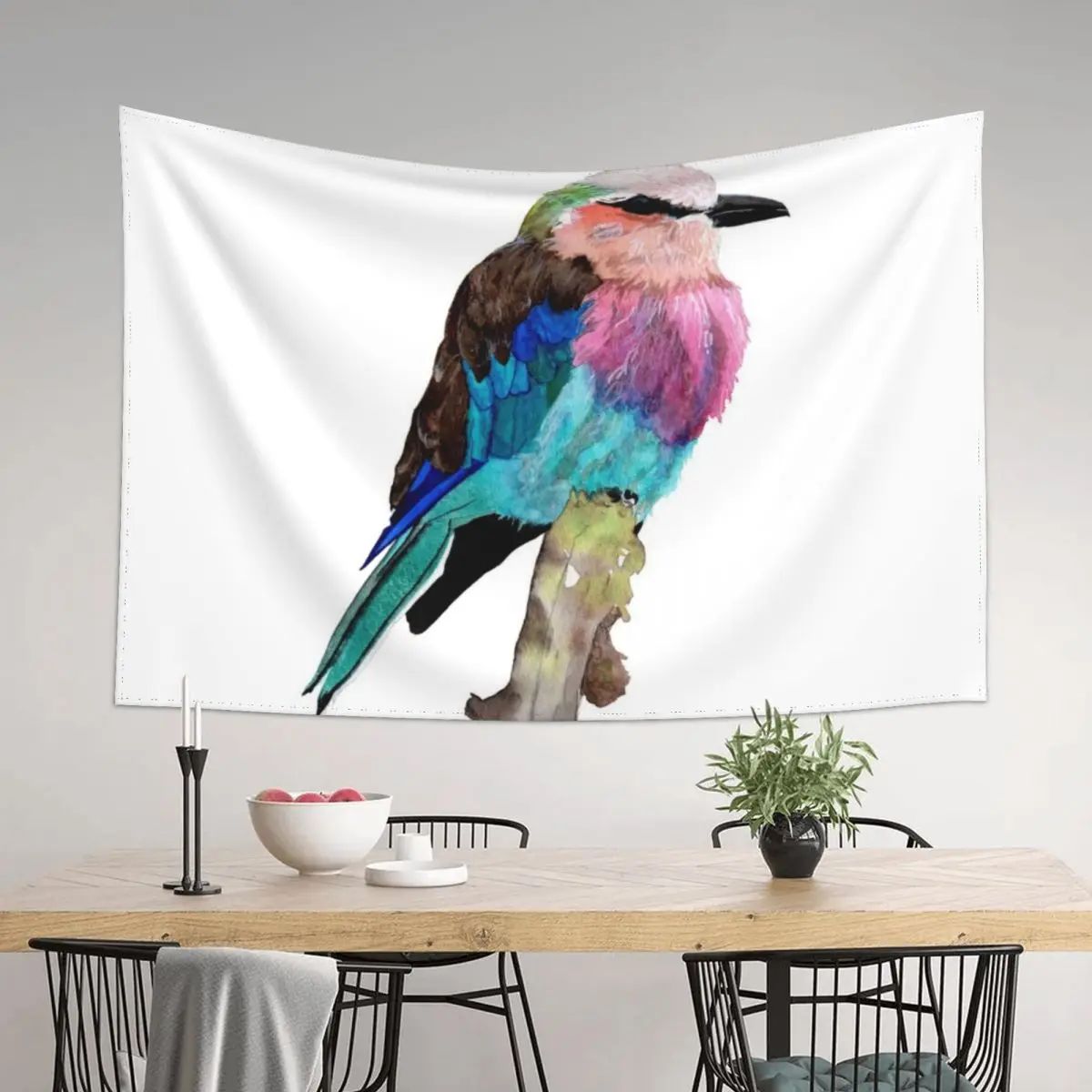 

Lilac Breasted Roller Bird Tapestry Decorations For Your Bedroom Decoration For Bedroom Bedroom Decoration Tapestry