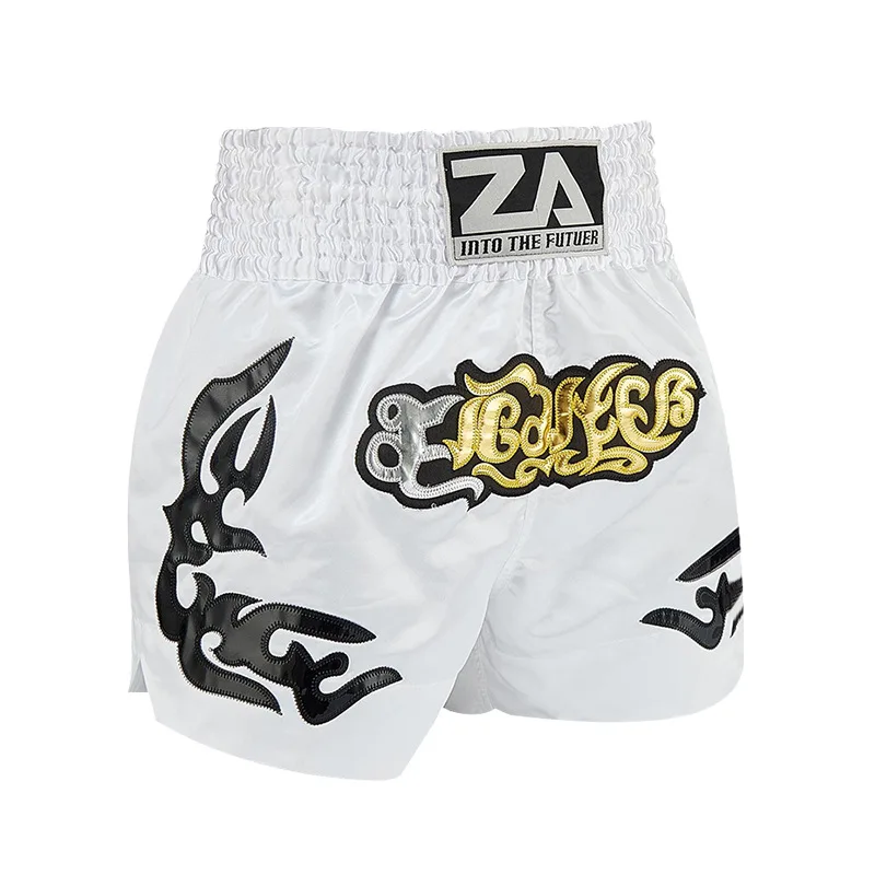 Muay Thai shorts,boxing,fighting,Sanda,free combat,training competition,men's women shorts,color blocking,MMA,gym customization