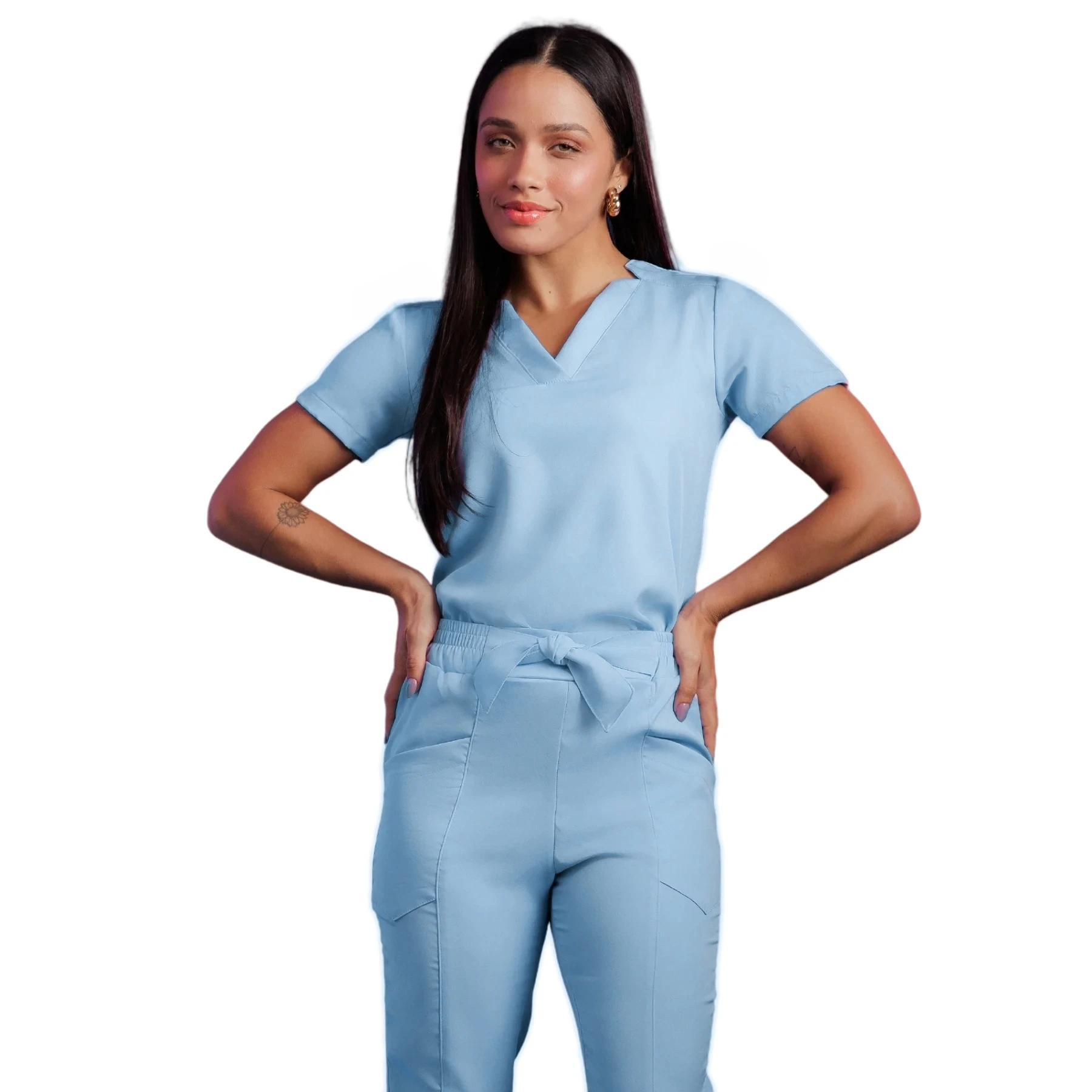 Produttore nuove uniformi da infermiera lavaggio a mano vestiti bellezza Pet odontoiatria medico infermiere lavoro cure mediche set di scrub medici