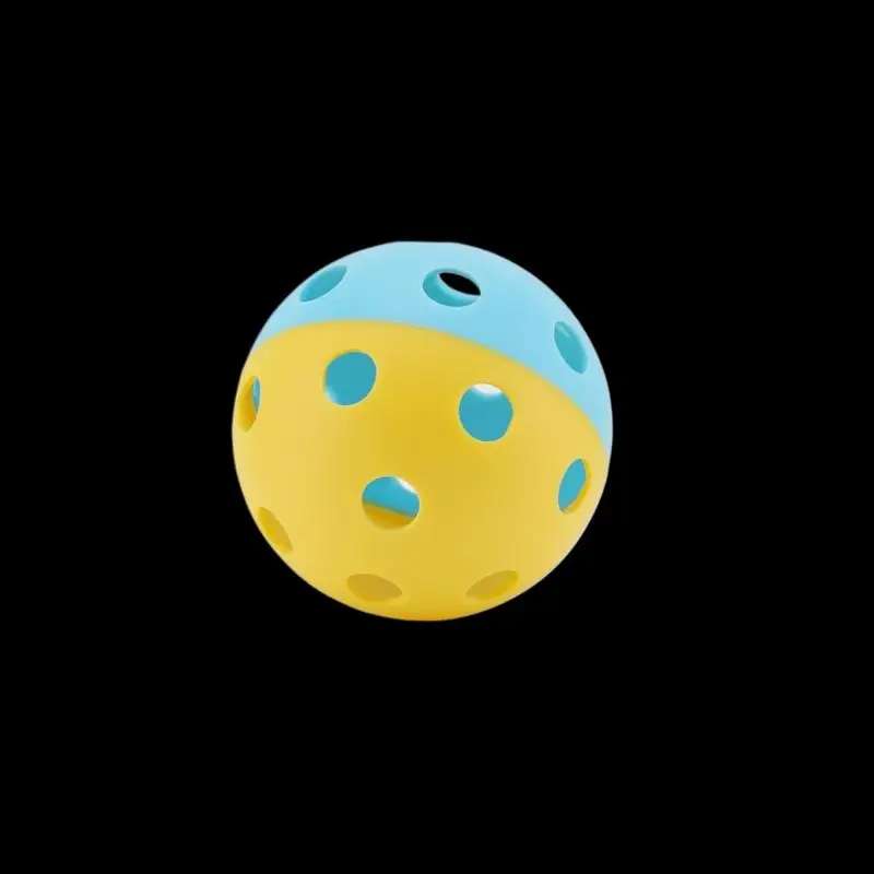 72mm Indoor Pickleball Balls Plastic Hollow Paddle Ball For Training Practice Sport Accessories