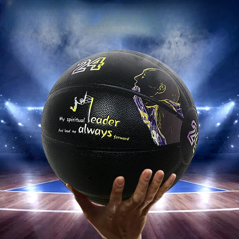 高品質サイズ 7 PU 素材画像バスケットボール屋内および屋外レザーゲームトレーニングマッチバスケットボール男性ユース木綿