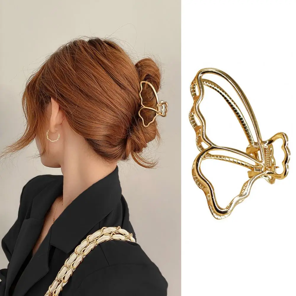 Lady Claw Clip Elastic Spring Hair Claw Exquisite Hair-fixed  Exquisite Party Prom Lady Claw Clip