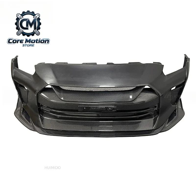 High-quality semi-carbon fiber front bumper body kit for GTR R35 2008-2019