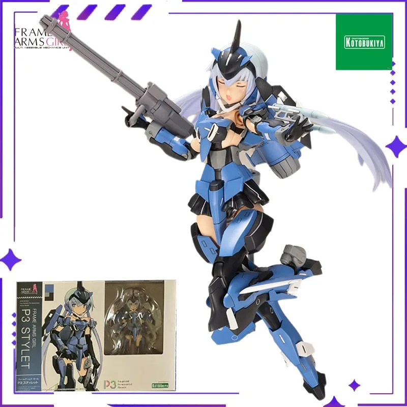 Kotobukiya Oryginalna Seria Frame Arms Girl P3 Fair Skinned Demon Vulture Letnie Wakacje Gotowy Produkt Ruchomy Model Mecha Zabawka