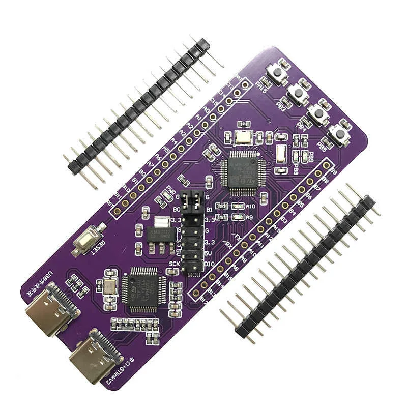 STM32F103C8T6 Development Board with ST-LINK V2 Programmer TTL Serial Download Module