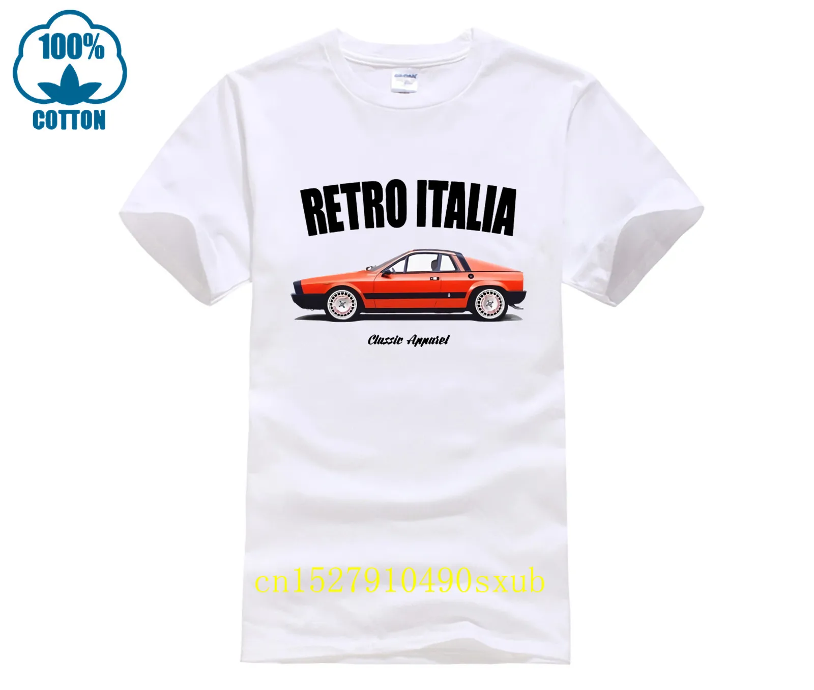 LANCIA BETA MONTECARLO t shirt RETRO ITALIA CLASSIC CAR MONTE CARLO personality T-shirt