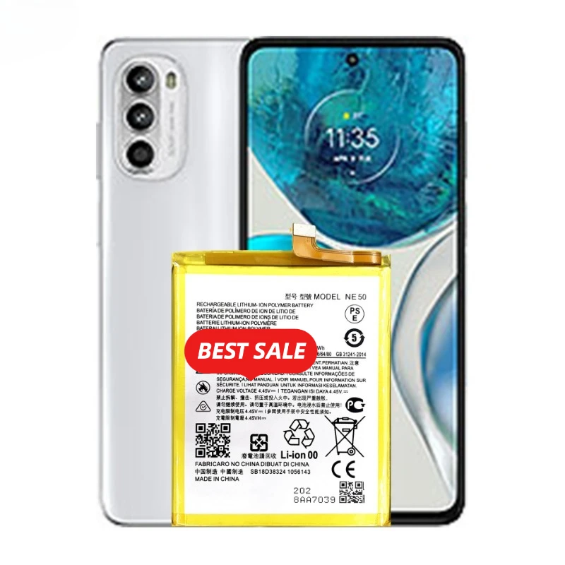 NE50 for Motorola G52/XT2221/G82 5G/G72 Phone Battery High Quality High Capacity Replacement Bateria Grade A Cell with Tools