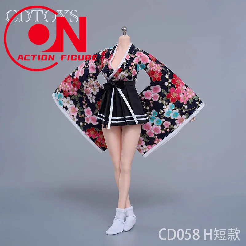 CDTOYS CD058 Escala 1/6 Soldados Femininos Vestido de Bruxa 9 Estilos Conjunto de Roupas Kimono Fit Boneca de Figura de Ação de 12 polegadas