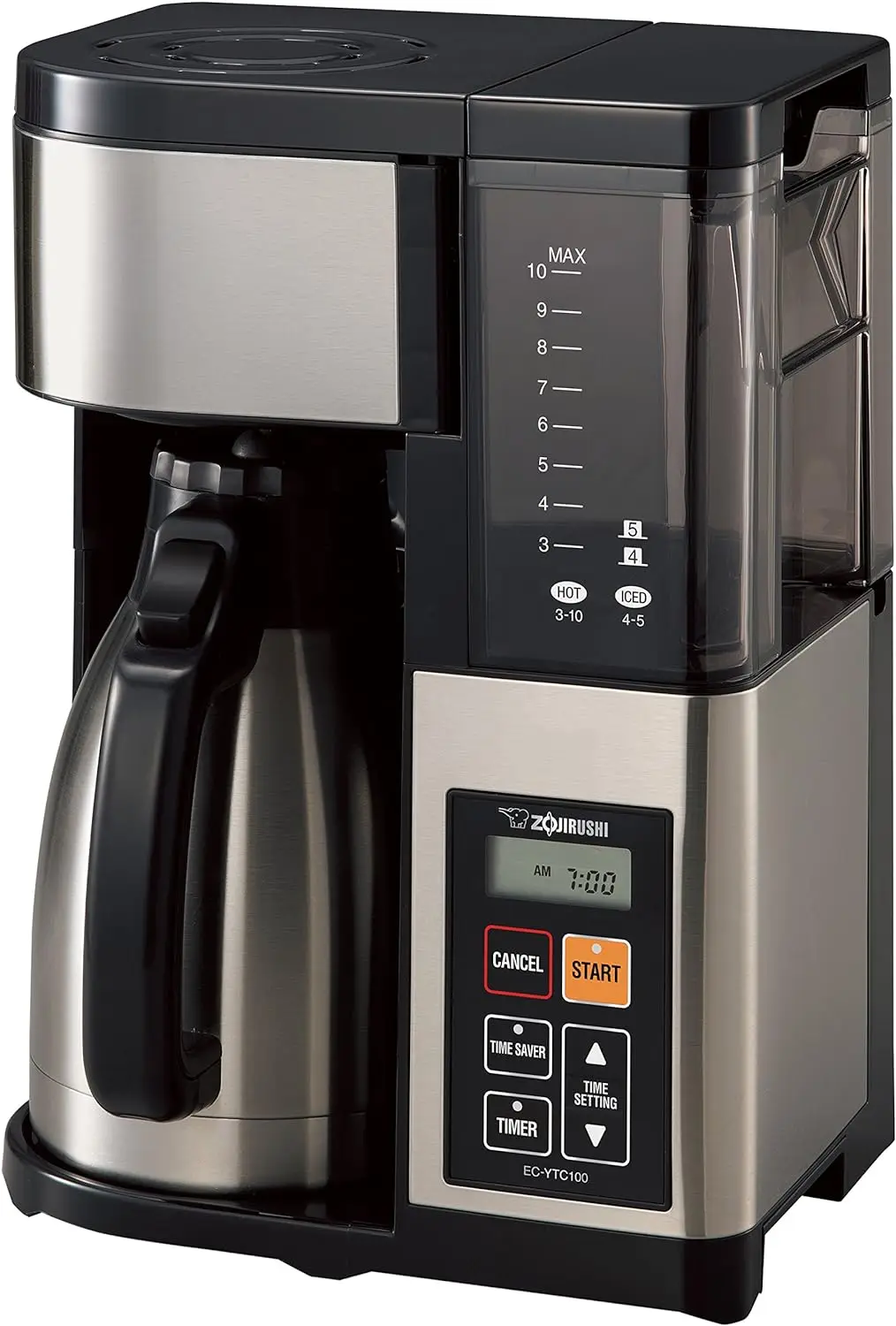 

Zojirushi EC-YTC100XB 10-Cup Coffee Maker (Stainless Steel/Black)