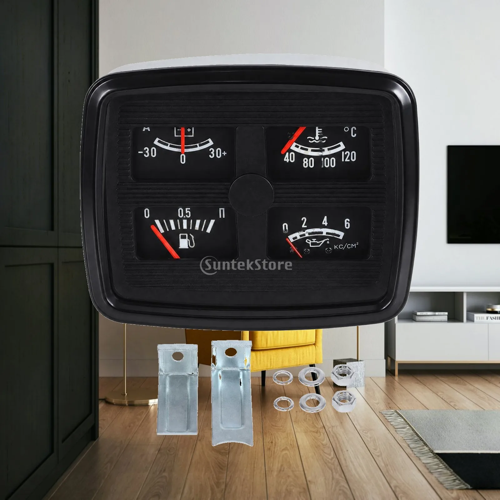 Dashboard Easy-to-Read Universal Agricultural Instrument Panel Tractor Dashboard Replacement