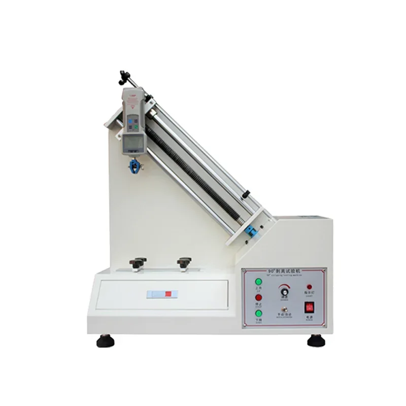 90 degree peel force test bench tape aluminum foil adhesion peel strength test machine 180 degree pull away tester