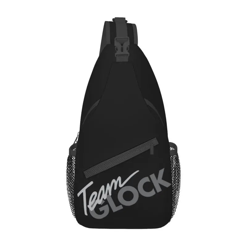 Mochila cruzada de Tiro Táctico para hombres, bolso de pecho de hombro para viajar, deportes Glock, moda