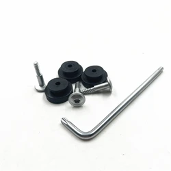 For CNHTC SINOTRUK SITRAK C7H Bumper Corner Mounting Screw Rubber Pad 3 Pieces Wrench Free