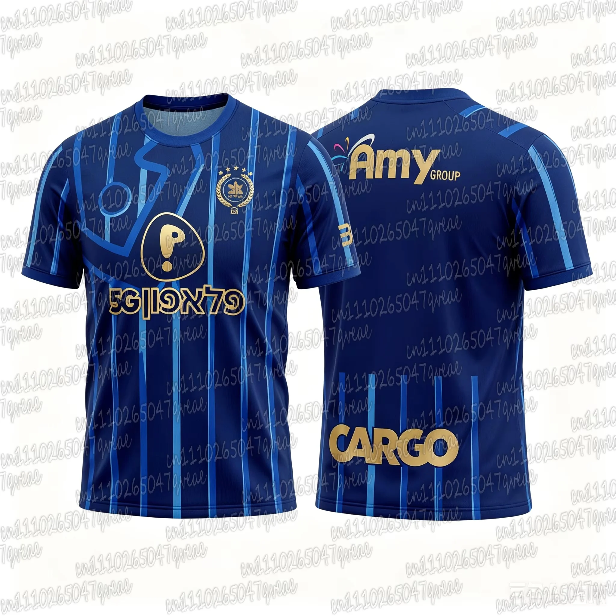 2026 Modern Trend Football Fans Maccabi Tel Aviv Jersey Athleisure Summer Breathable Soft Comfy Stylish Family Matching Tees
