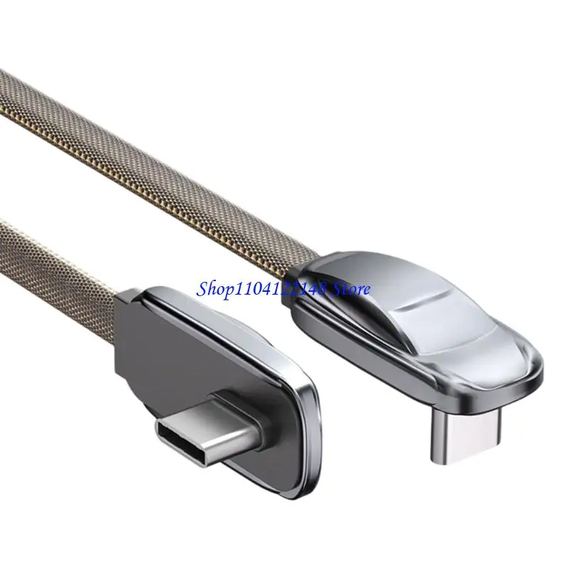 P9FA Premium 240W L Styles Charging Cable USB C Charging Cord With Intelligent Protections