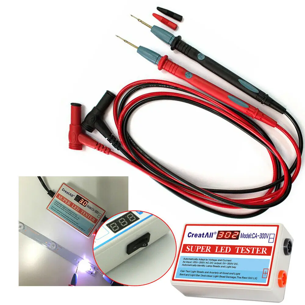 Tester podświetlenia lamp i telewizorów Wyświetlacz cyfrowy Wielofunkcyjne narzędzie do naprawy koralików LED do taśm LED