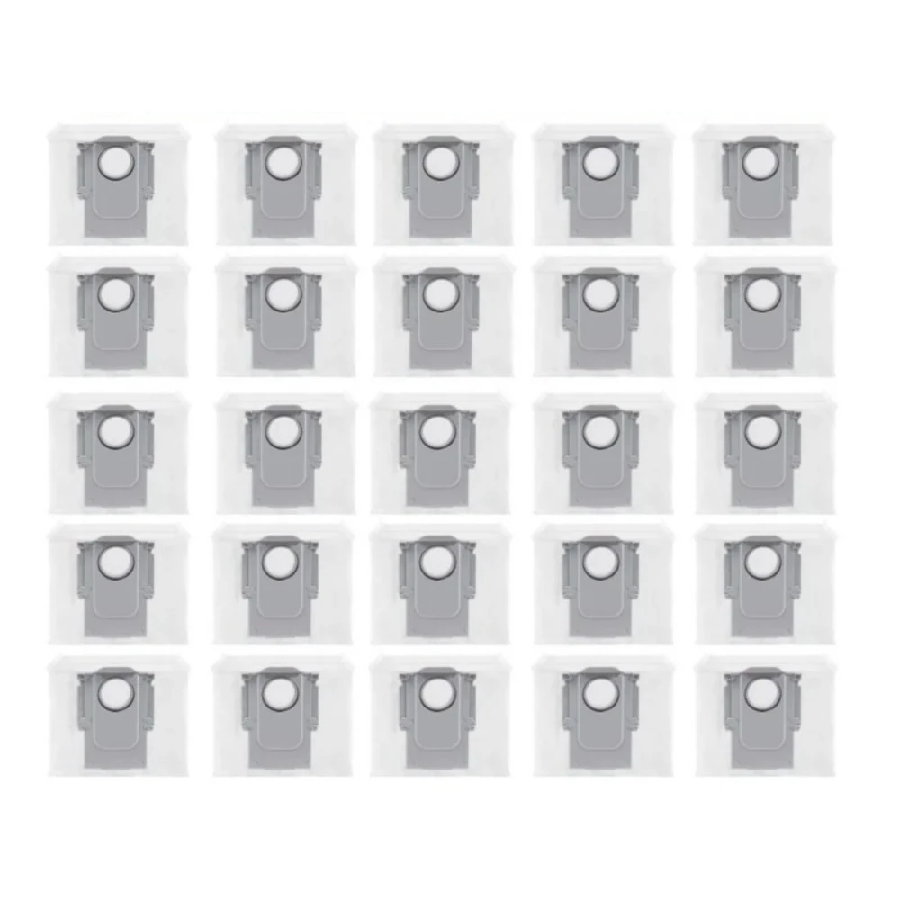 For Roborock Qrevo QV 35A/S5V/Curv/Edge and Saros 10R/20/S8 MaxV Series 12-Pack Dust Bags Vacuum Accessories