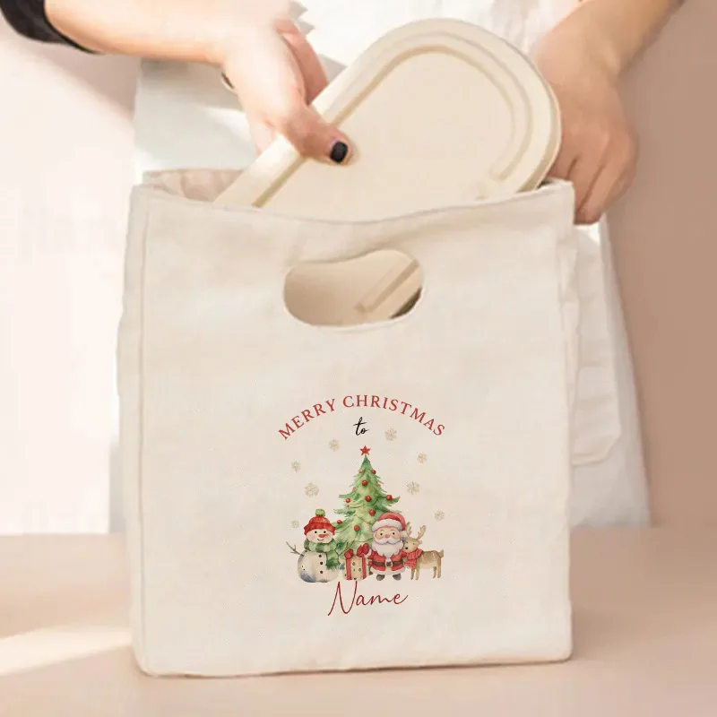 2025 طباعة وظيفية برودة علب الاغذية الحرارية نزهة أكياس الغذاء هدية للنساء الاطفال المحمولة معزول بينتو حقيبة #1