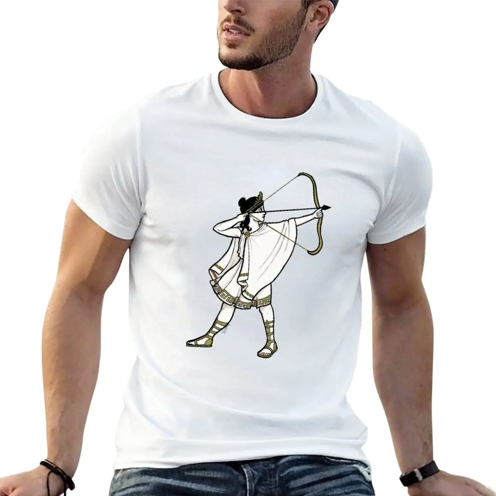 

Artemis T-Shirt anime korean fashion blacks mens cotton t shirts