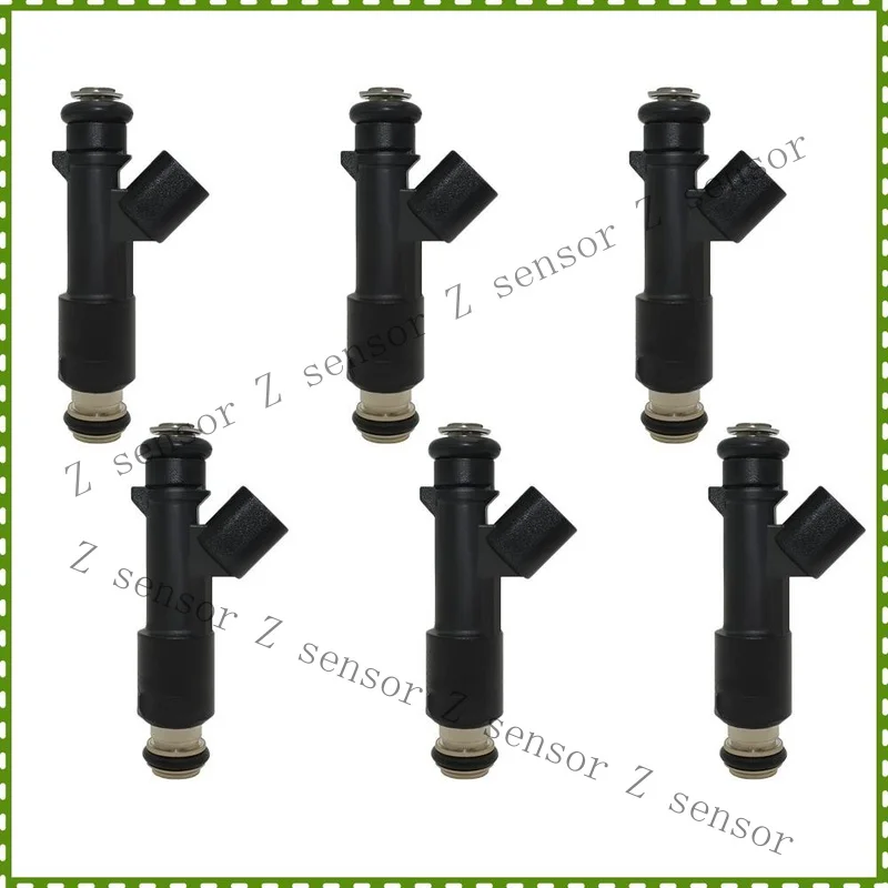 Z+ 6PCS Fuel Injector 12599504 for Saab 9-7x GMC Envoy Isuzu Ascender Chevrolet