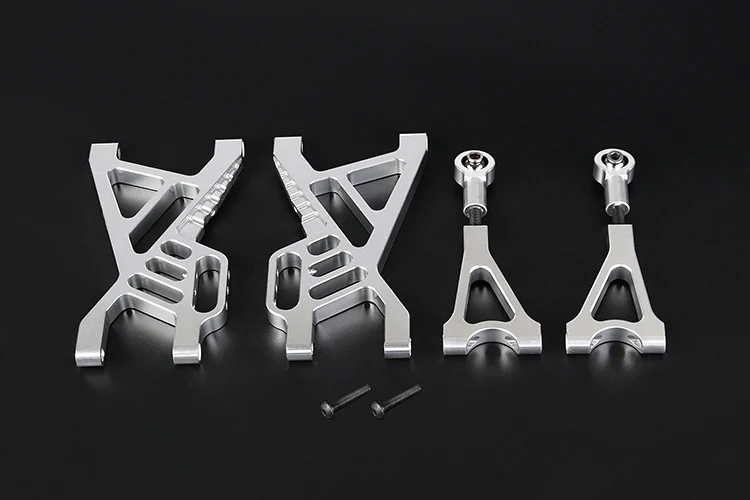 CNC all mental front and rear A arms for RV KM HPI BAJA 5B 5T 5SC